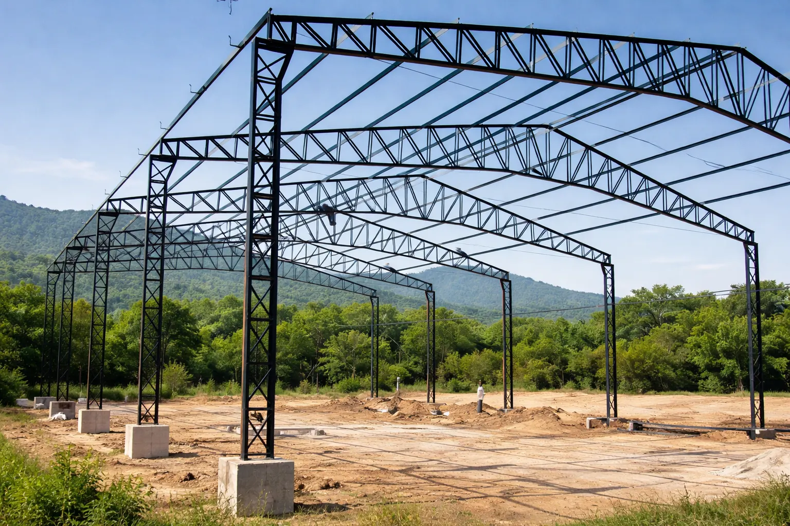 Mezanino industrial de carga pesada