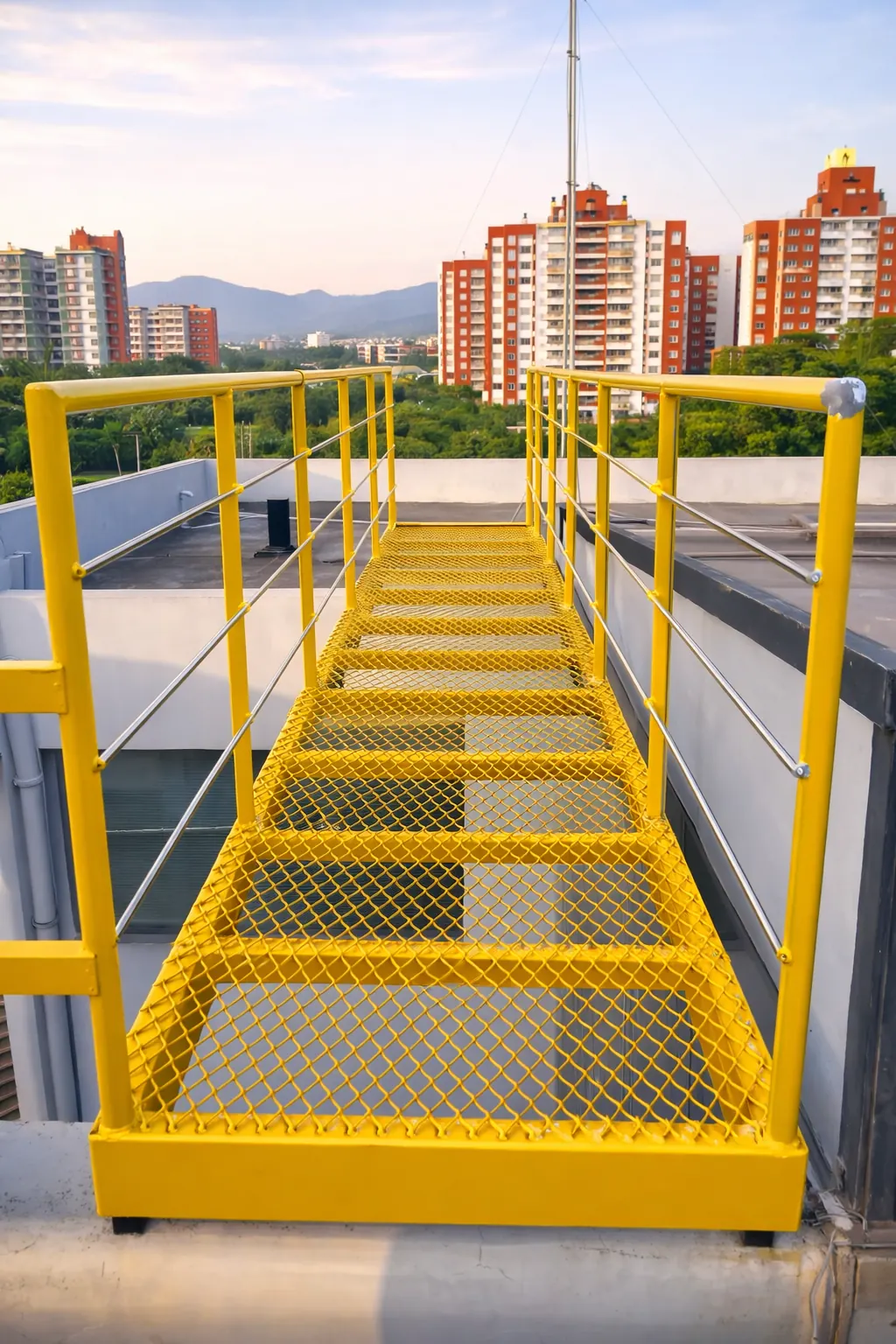 Mezanino para área operacional e produção